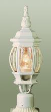  4060 WH - Parsons 1-Light Traditional French-inspired Post Mount Lantern Head